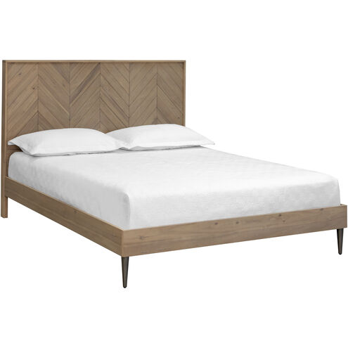 Greyson Light Acacia Bed, King